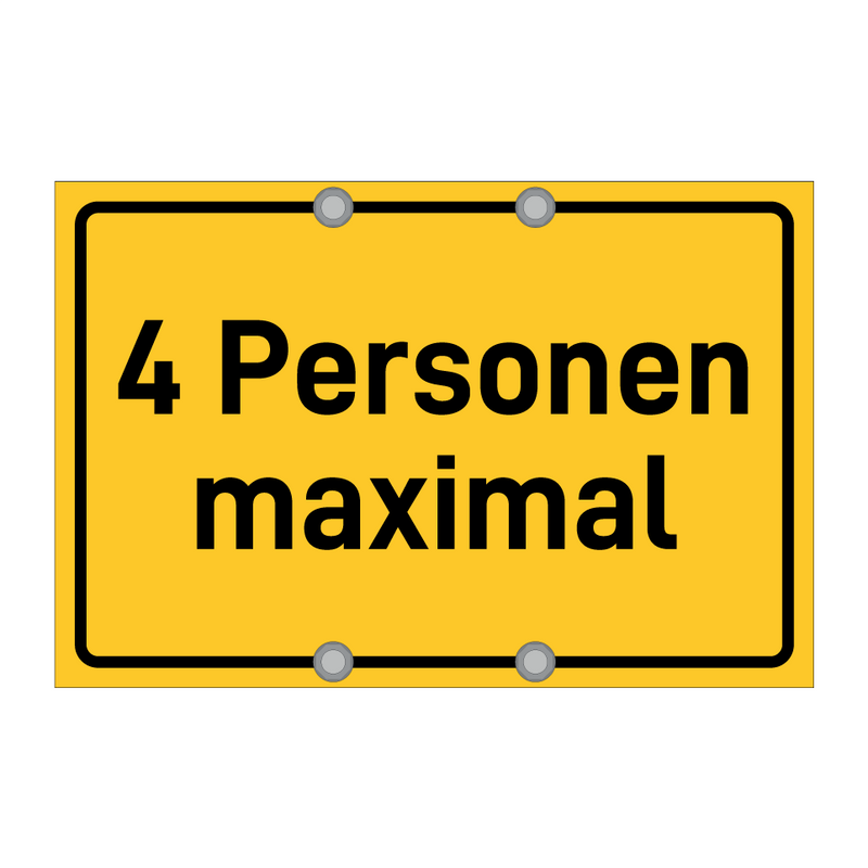 4 Personen maximal & 4 Personen maximal & 4 Personen maximal & 4 Personen maximal