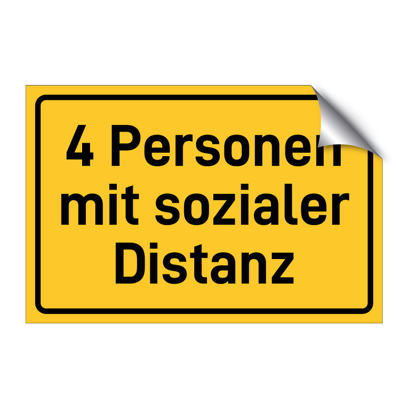 4 Personen mit sozialer Distanz & 4 Personen mit sozialer Distanz & 4 Personen mit sozialer Distanz