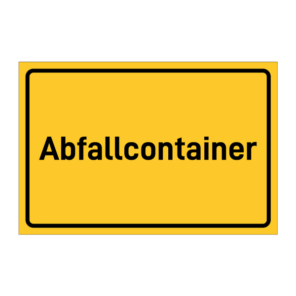 Abfallcontainer