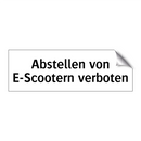 Abstellen von E-Scootern verboten