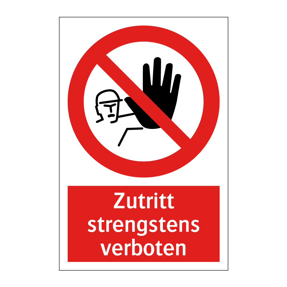 Warnschild „Stallungen Betreten Verboten“ – 30x20 Cm, Wetterfest, UV-beständig – Für Pferdestall & Hof