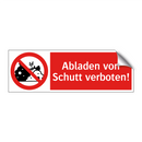 Abladen von Schutt verboten!
