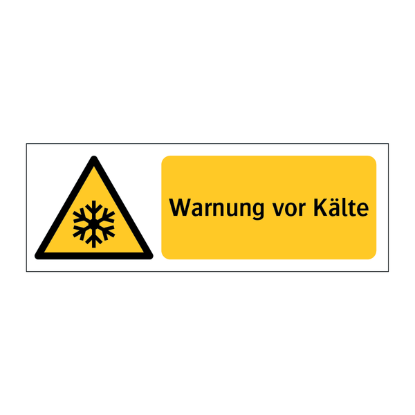 Warnung vor Kälte & Warnung vor Kälte & Warnung vor Kälte & Warnung vor Kälte