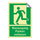 Notausgang Parken verboten