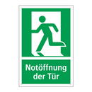 Notöffnung der Tür
