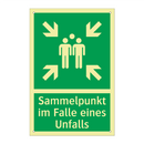 Sammelpunkt im Falle eines Unfalls