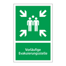 Vorläufige Evakuierungsstelle