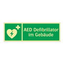 AED Defibrillator im Gebäude