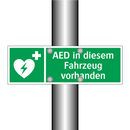 AED in diesem Fahrzeug vorhanden