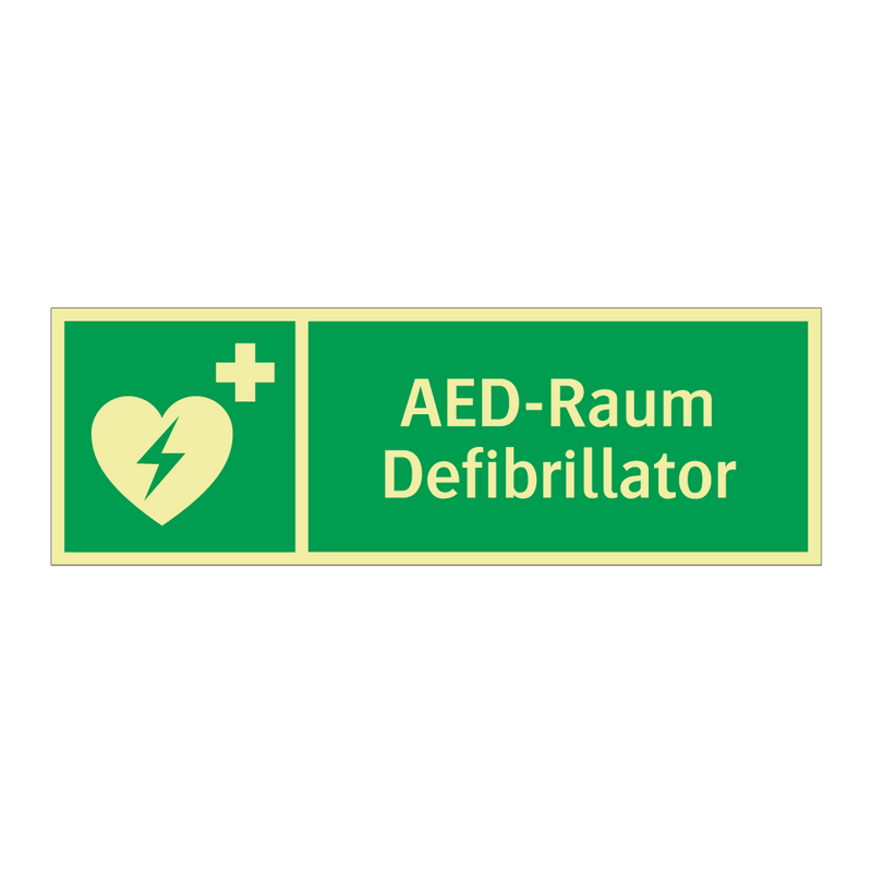 AED-Raum Defibrillator