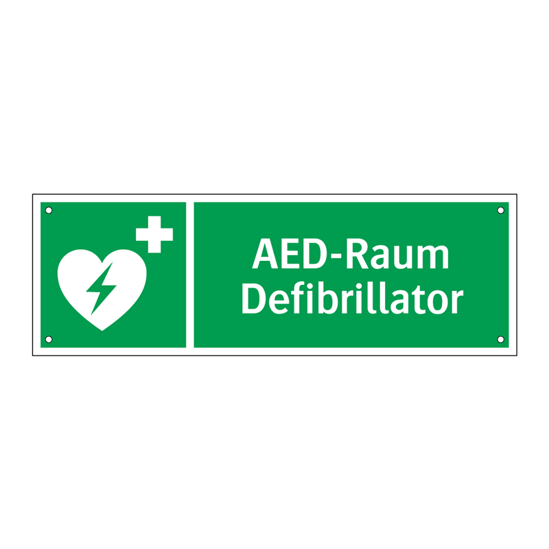 AED-Raum Defibrillator