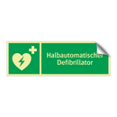Halbautomatischer Defibrillator
