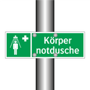 Körper notdusche