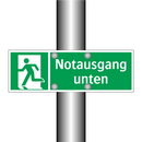 Notausgang unten