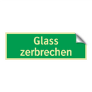 Glass zerbrechen
