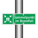 Sammelpunkt im Brandfall