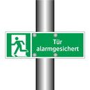 Tür alarmgesichert