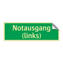 Notausgang (links)
