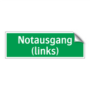 Notausgang (links)