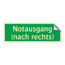 Notausgang (nach rechts)