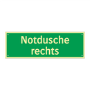 Notdusche rechts