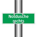 Notdusche rechts