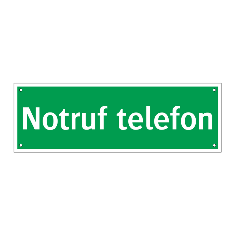 Notruf telefon