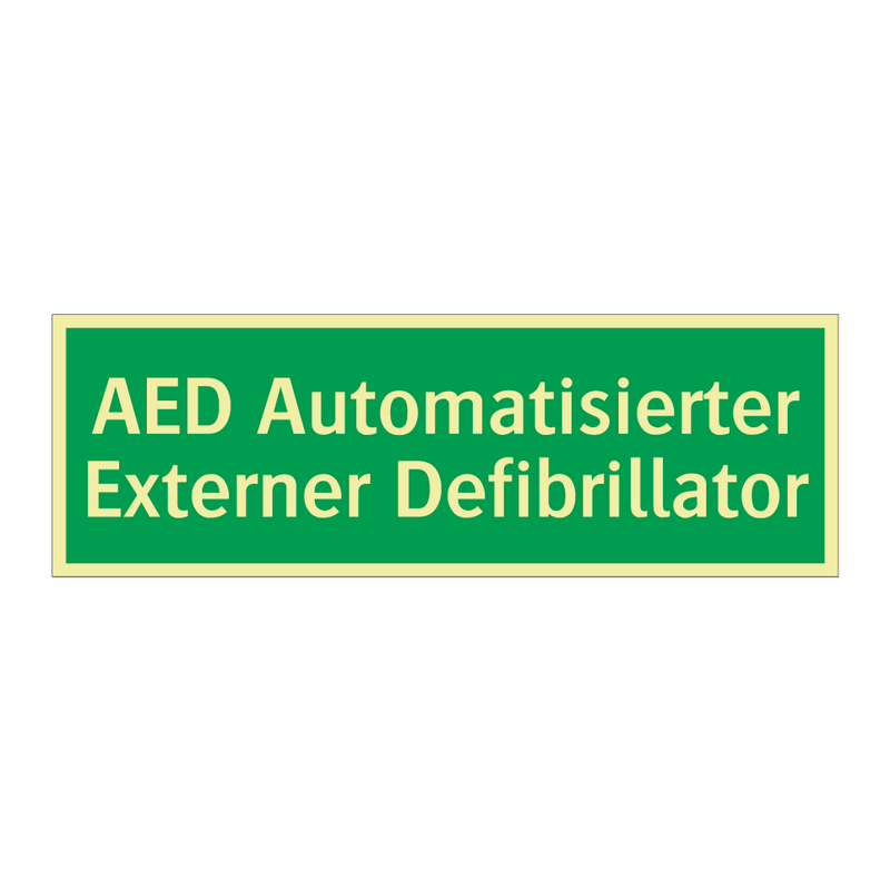 AED Automatisierter Externer Defibrillator