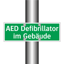 AED Defibrillator im Gebäude