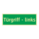 Türgriff - links