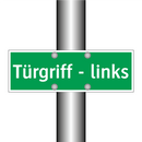 Türgriff - links