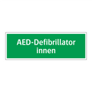 AED-Defibrillator innen