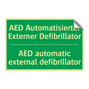 AED Automatisierter Externer Defibrillator /.../ - AED automatic external defibrillator /.../