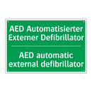 AED Automatisierter Externer Defibrillator /.../ - AED automatic external defibrillator /.../