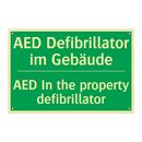 AED Defibrillator im Gebäude - AED In the property defibrillator /.../