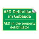 AED Defibrillator im Gebäude - AED In the property defibrillator /.../