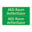 AED-Raum Defibrillator - AED Room defibrillator