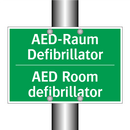 AED-Raum Defibrillator - AED Room defibrillator