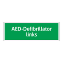 AED-Defibrillator links