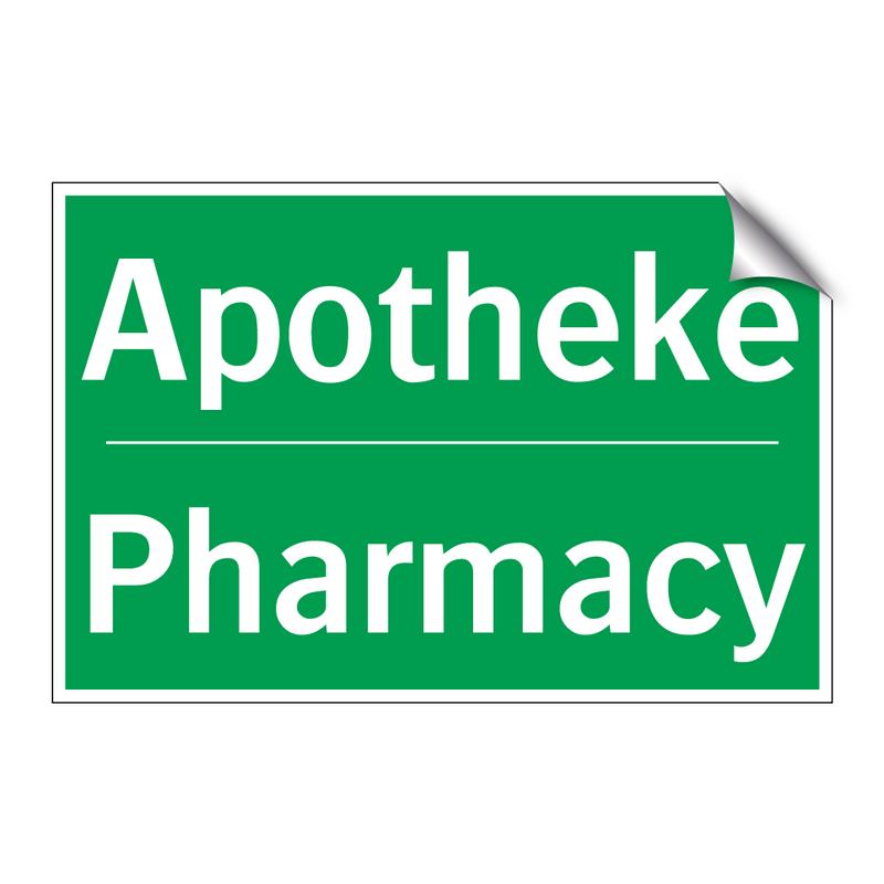 Apotheke - Pharmacy
