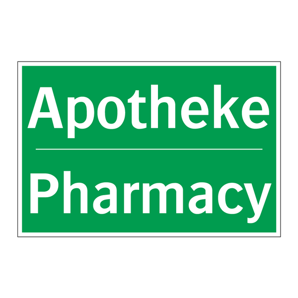 Apotheke - Pharmacy