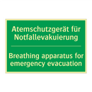 Atemschutzgerät für Notfallevakuierung /.../ - Breathing apparatus for emergency /.../
