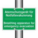 Atemschutzgerät für Notfallevakuierung /.../ - Breathing apparatus for emergency /.../