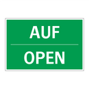AUF - OPEN