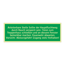 Anleiterbare Stelle Sollte der Hauptfluchtweg durch Rauch versperrt sein /../