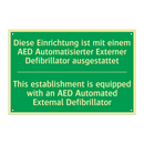 Diese Einrichtung ist mit einem /.../ - This establishment is equipped /.../