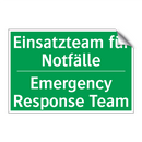 Einsatzteam für Notfälle - Emergency Response Team