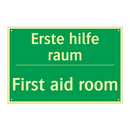 Erste hilfe raum - First aid room