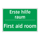 Erste hilfe raum - First aid room
