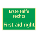 Erste Hilfe rechts - First aid right